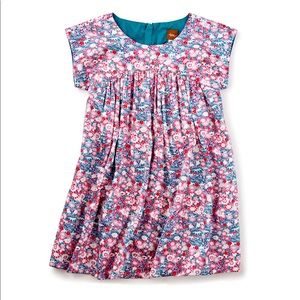 Adorable Toddler Floral Empire Dress